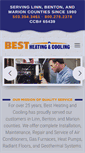 Mobile Screenshot of best-heating.com